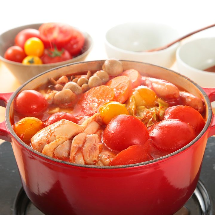 カラフルトマトの完熟トマト鍋 | SUPER MARKET KOHYO