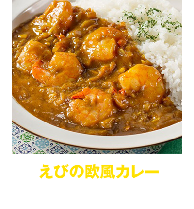 “えびの欧風カレー”